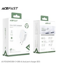 AceFast Fast Charge Wall Charger A5 PD32W (1xUSB-C+1xUSB-A) EU