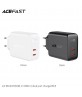 AceFast Super Charge Wall Charger A9 PD40W (2xUSB-C) EU