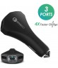 Adam Elements CO3 3 in One 4X super fast Car Charger , USB Type-C and Dual USB 