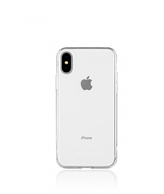 ODOYO PH3601JC SOFTEDGE PROTECTIVE SNAP CASE FOR  IPHONE X/XS CLEAR